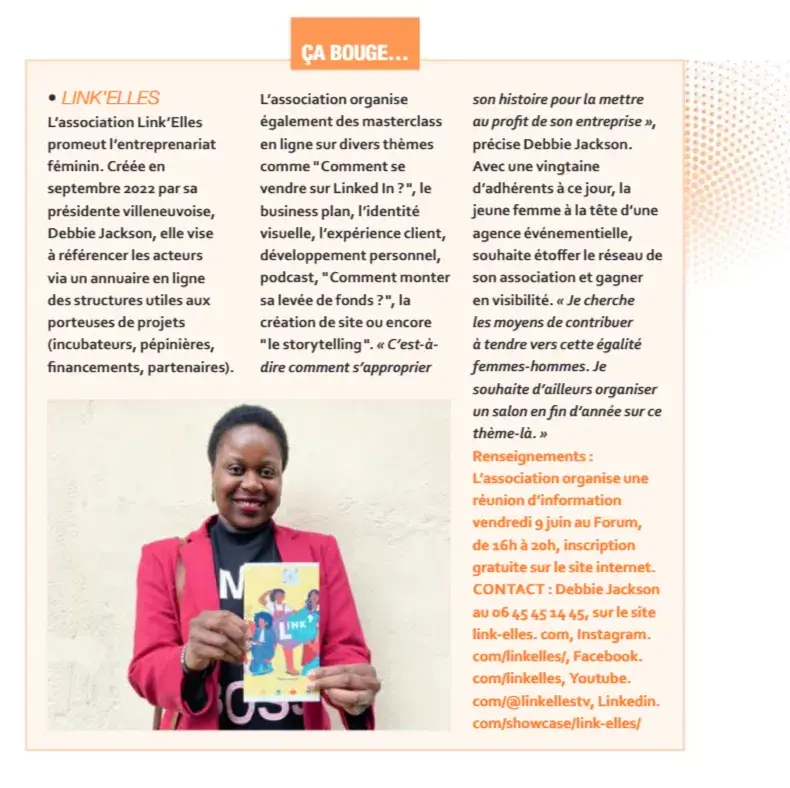 Villeneuve Magazine N°184 - mai 2023 | Link'Elles