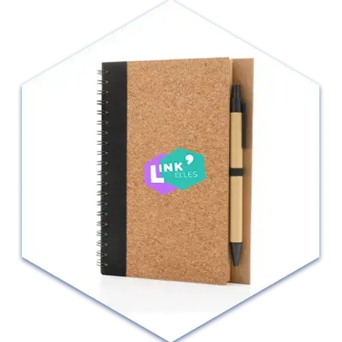 Cahier A5 à spirales | Link'Elles