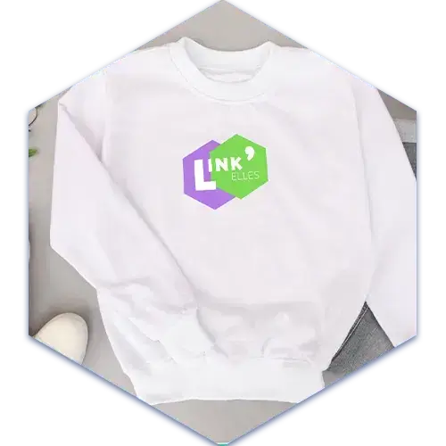 Pull brodé | Link'Elles