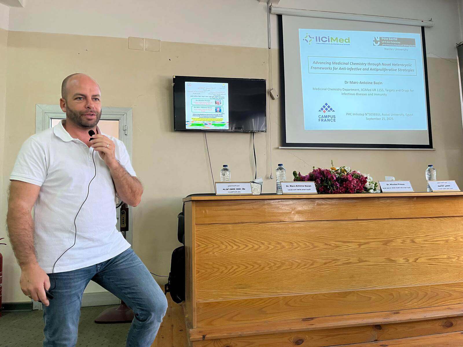 Mobilité scientifique et conférence M.-A. Bazin, PHC Imhotep - Egypte, 22-27 septembre 2025 | IICIMED