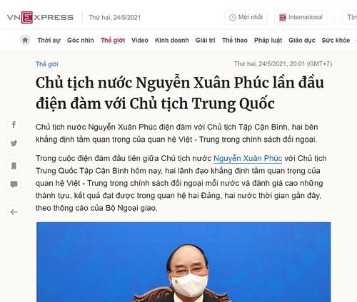 Nguyễn Xuân Phúc gạ gẫm Tập Cận Bình ? | Vietnam Fraternité