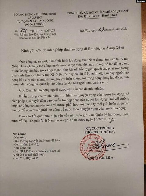 Tại sao nữ lao động Việt ở Saudi kêu cứu ? | Vietnam Fraternité