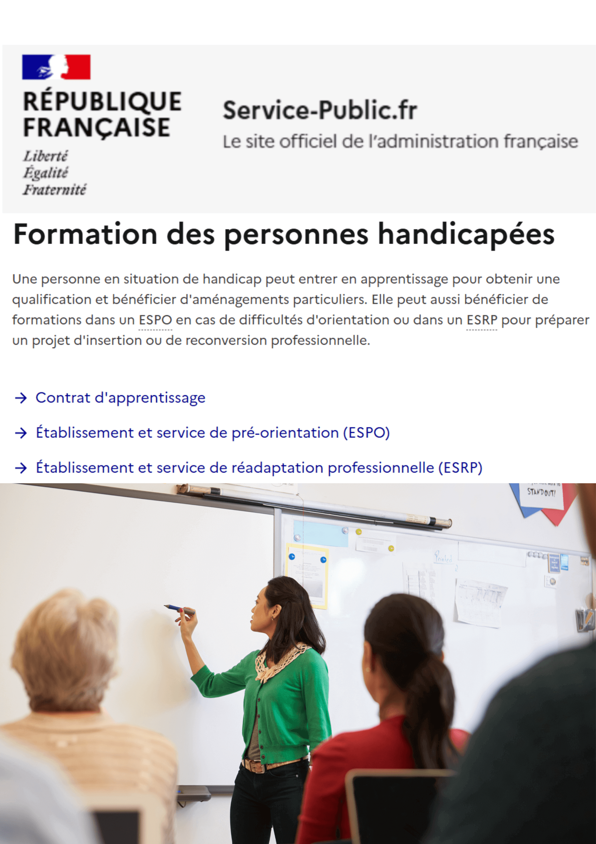 Informations sur la formation | Trisomie 21 Nouvelle Aquitaine