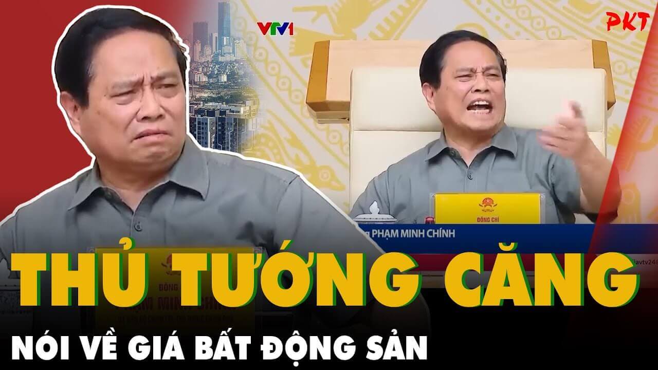 Thủ tướng ĐÃ CĂNG: Đánh giá không có nhu cầu nhà ở thì ngồi trên TRỜI hết rồi, không ở HẠ GIỚI nữa!