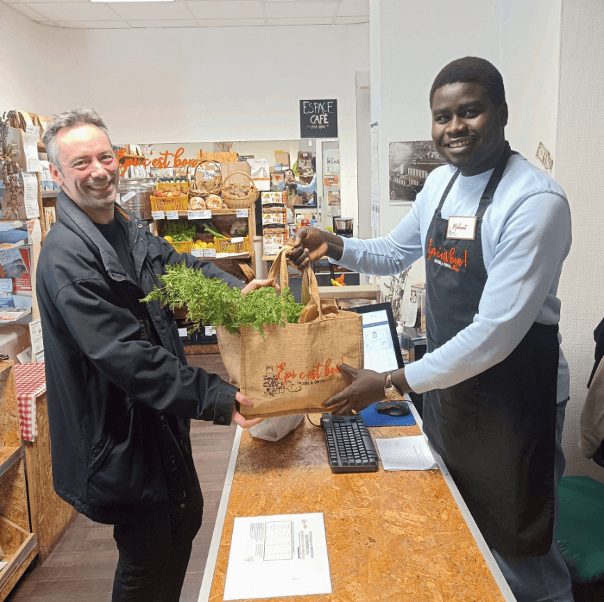 Inauguration " Epi c’est bon " Epicerie, cantine solidaire - News Est Lyonnais | Epi c'est bon