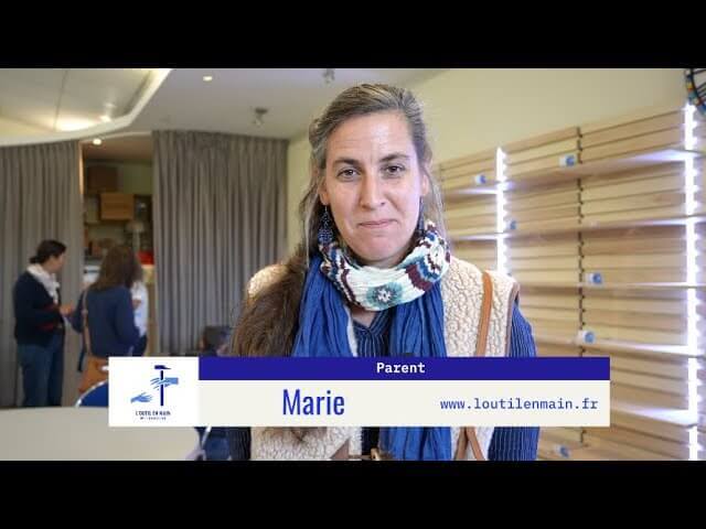 Les capsules de L'Outil en Main - Épisode 10 : Marie, parent d’une jeune à L’Outil en Main d’Angers | L'Outil en Main France