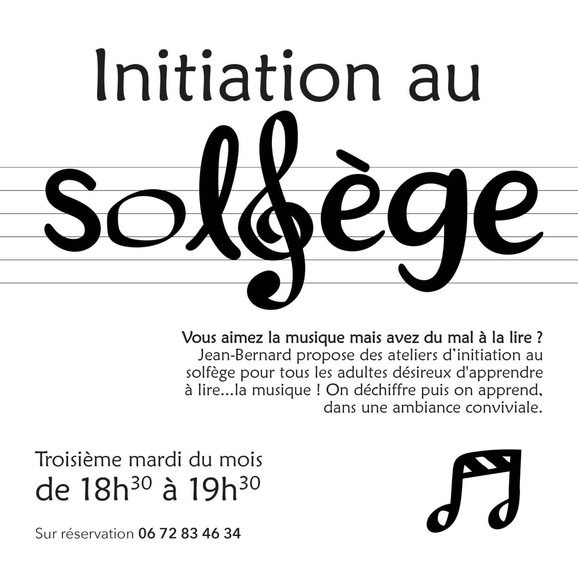 initiation au solfège | Au Maquis