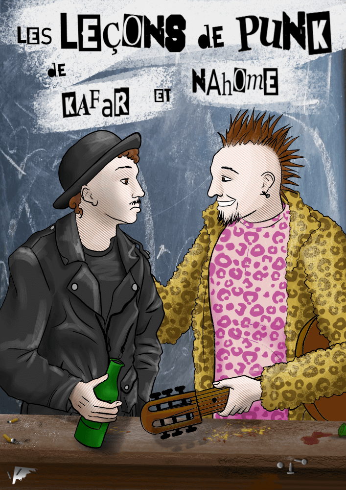 Les leçons de punk de Kafar et Nahome | Au Maquis
