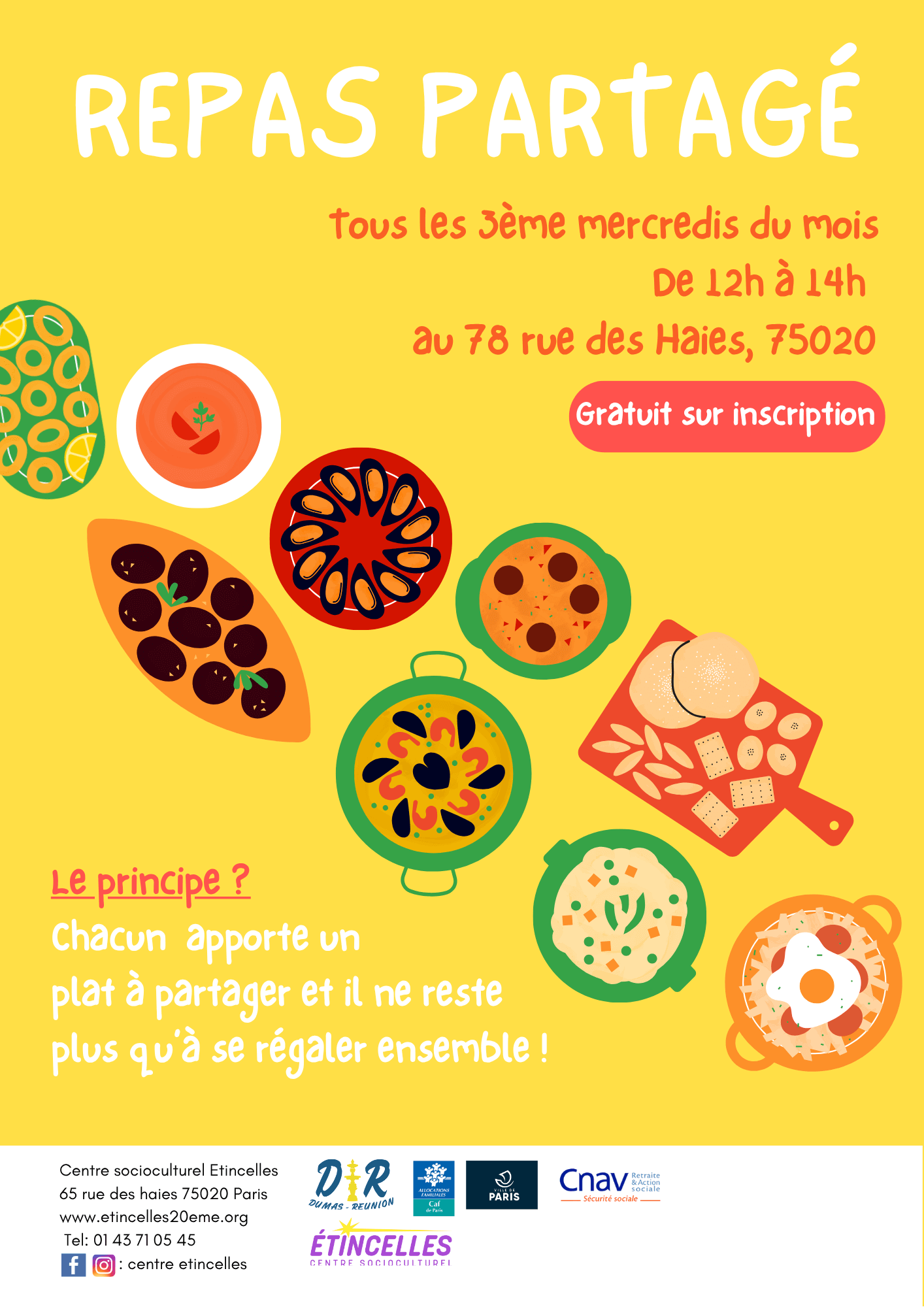 Repas partagé | Etincelles