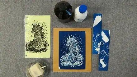 ATELIER / Cyanotype / 5€ | La Venelle