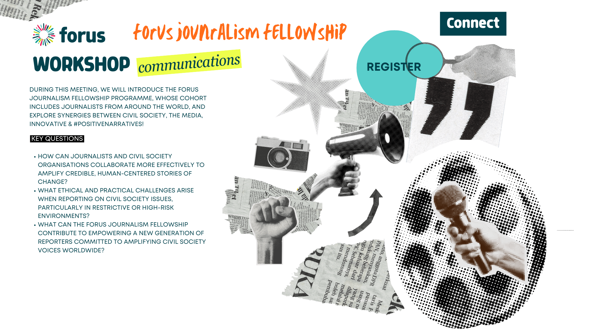 ComsForUs - Building #PositiveNarratives: When Civil Society Meets the Media | Forus