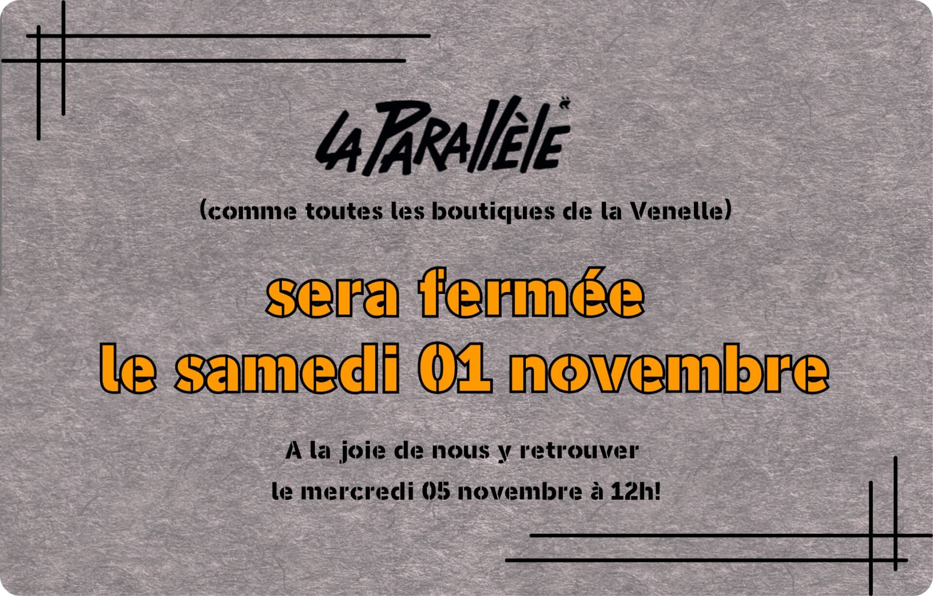 fermeture | La Venelle