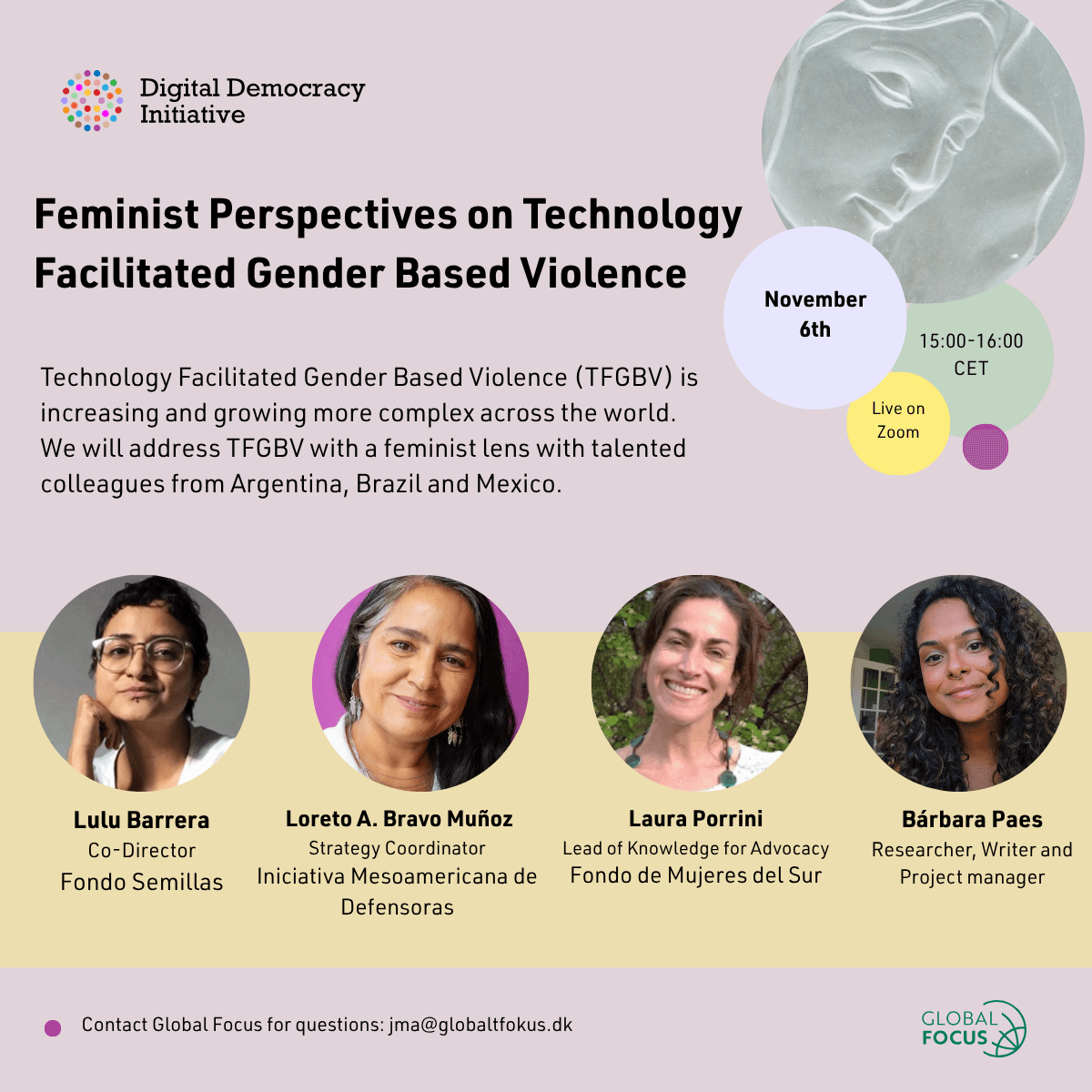 Webinar - Feminist perspectives on the fight against gender based violence | Forus