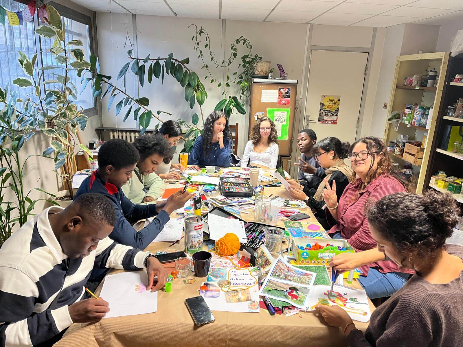 Fresque de l'interculturalité | La Bénévolante