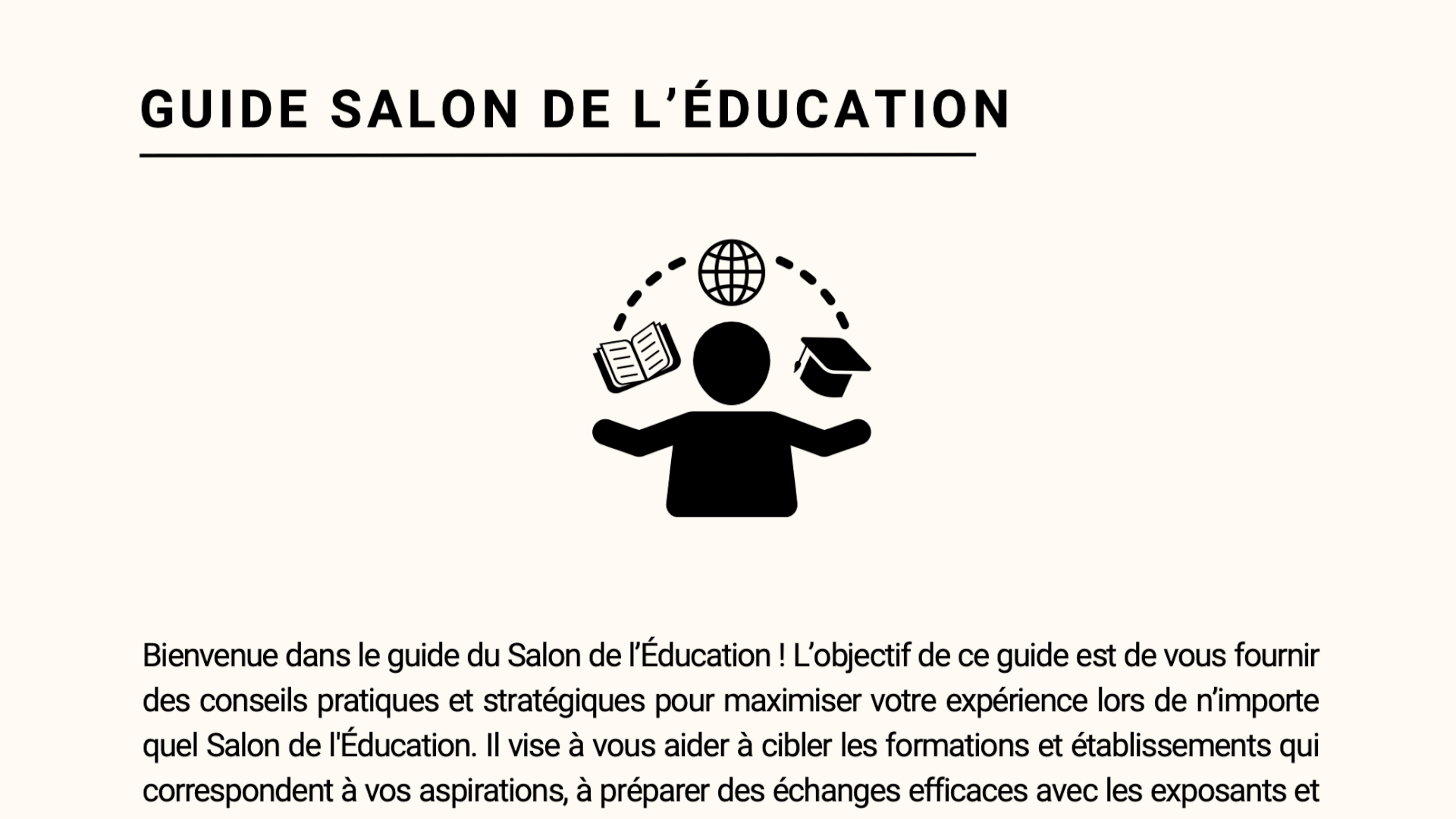 Visiter des Salons de l'Education | UNI-R