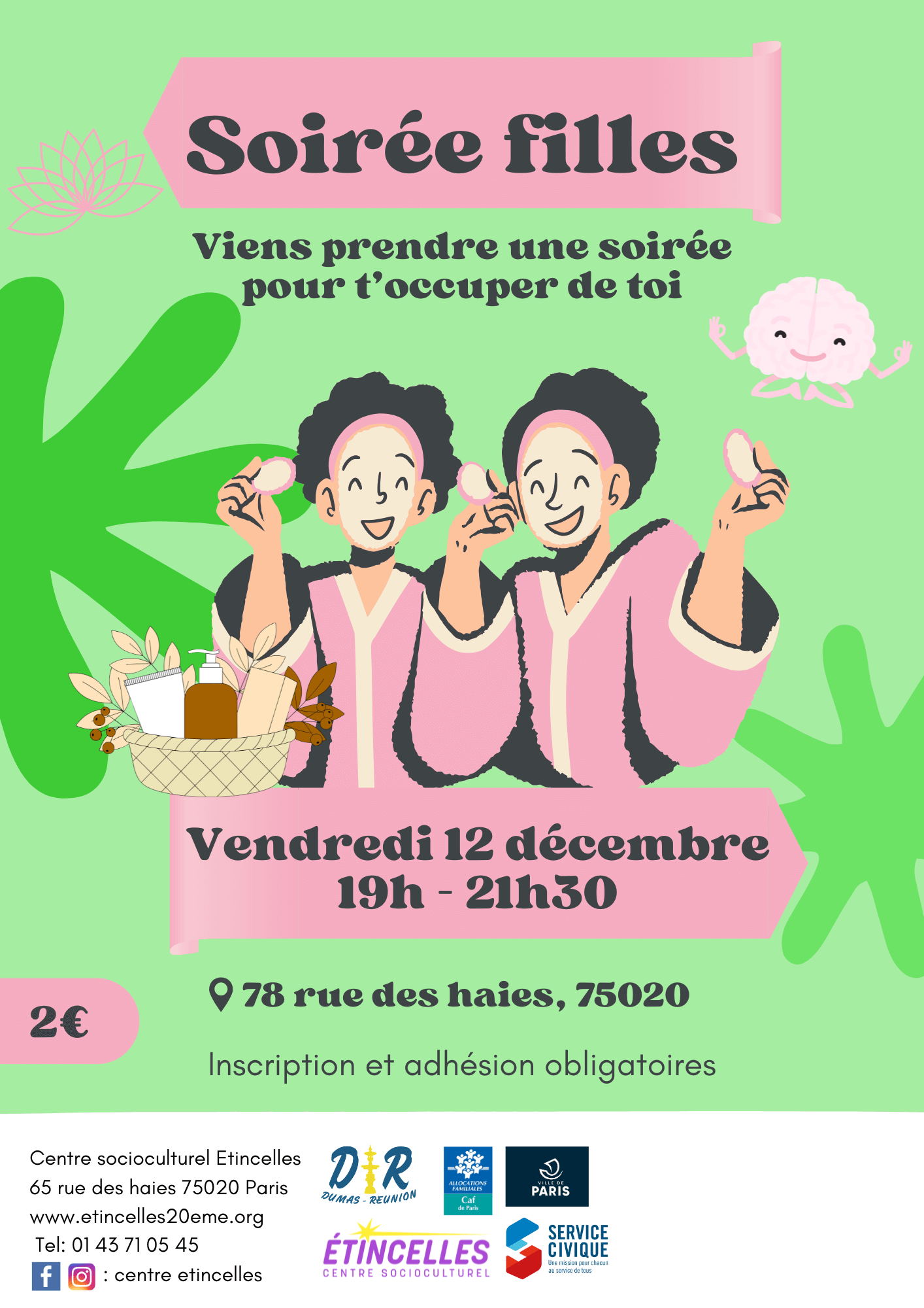 Soirée filles | Etincelles