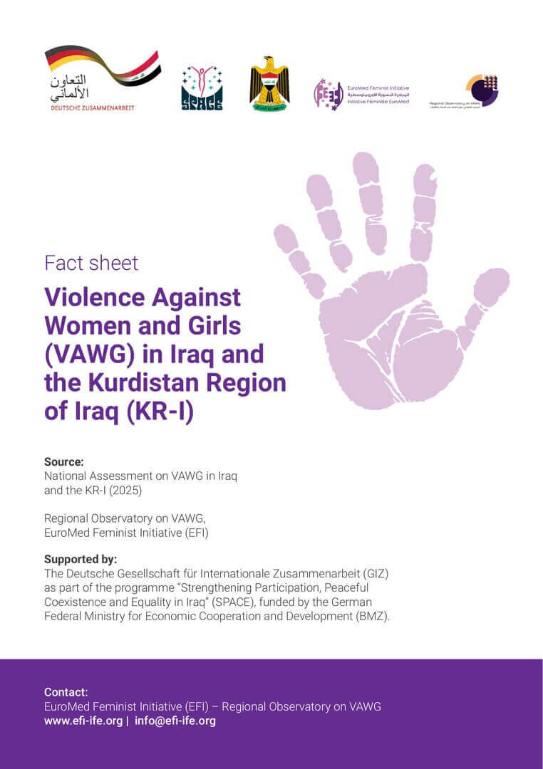 Fact Sheet: Violence Against Women and Girls (VAWG) in Iraq and the Kurdistan Region of Iraq (KR-I) | EFI - EuroMed Feminist Initiative