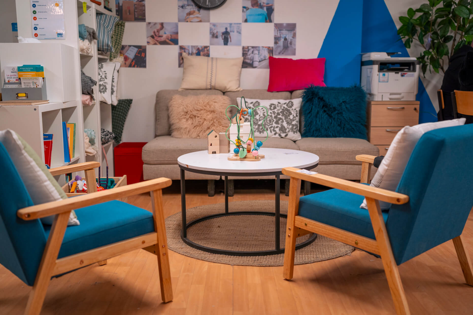 Salon appartement-témoin Paris | Emmaüs Défi