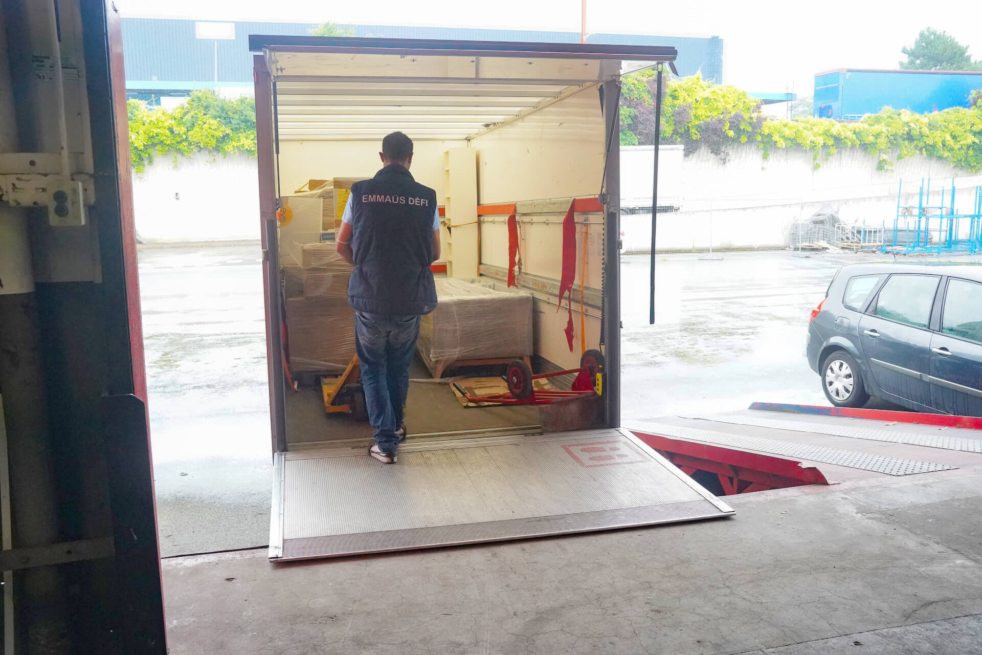 Logistique entrepôt Rungis | Emmaüs Défi