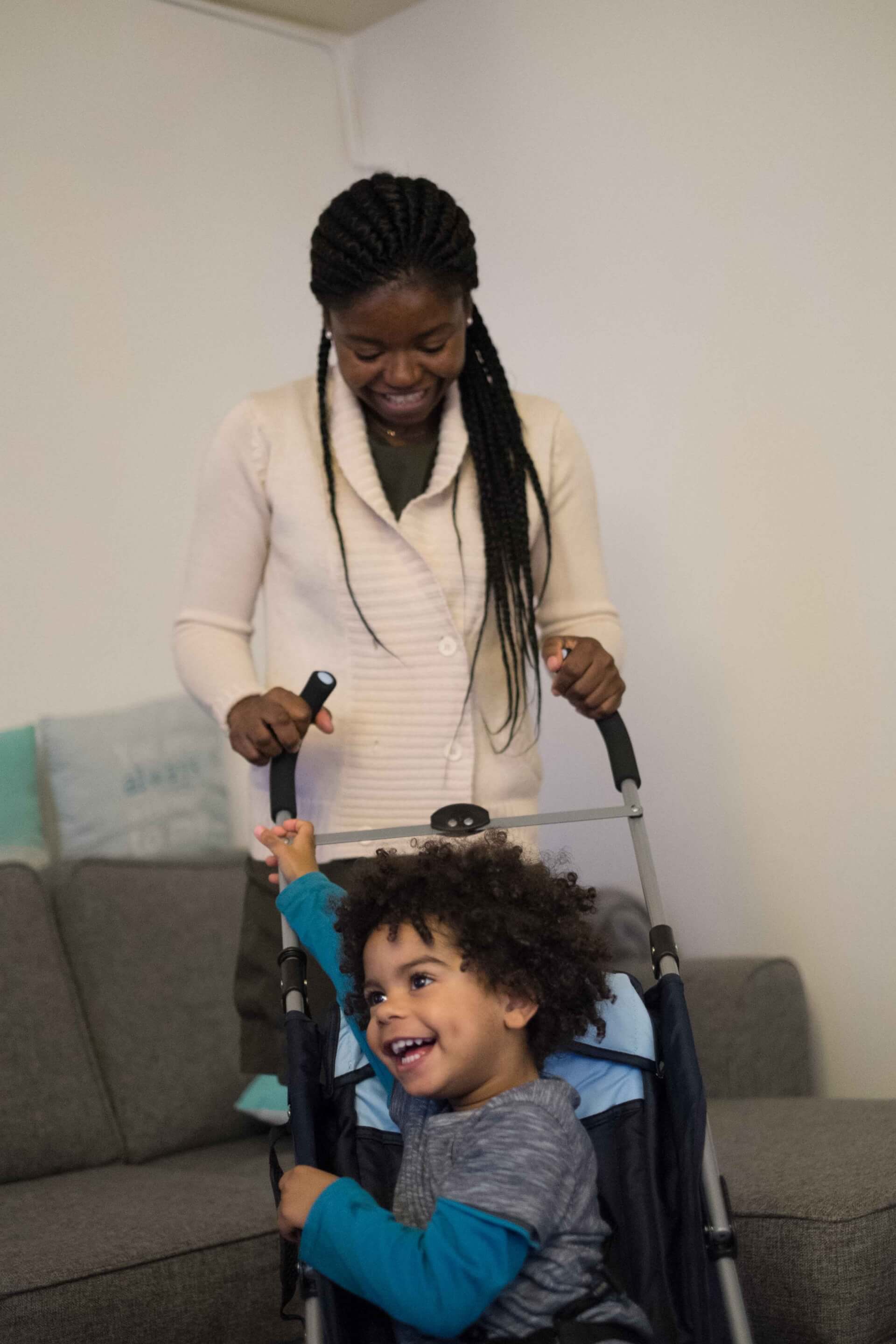 Juliette BSE et son fils | Emmaüs Défi