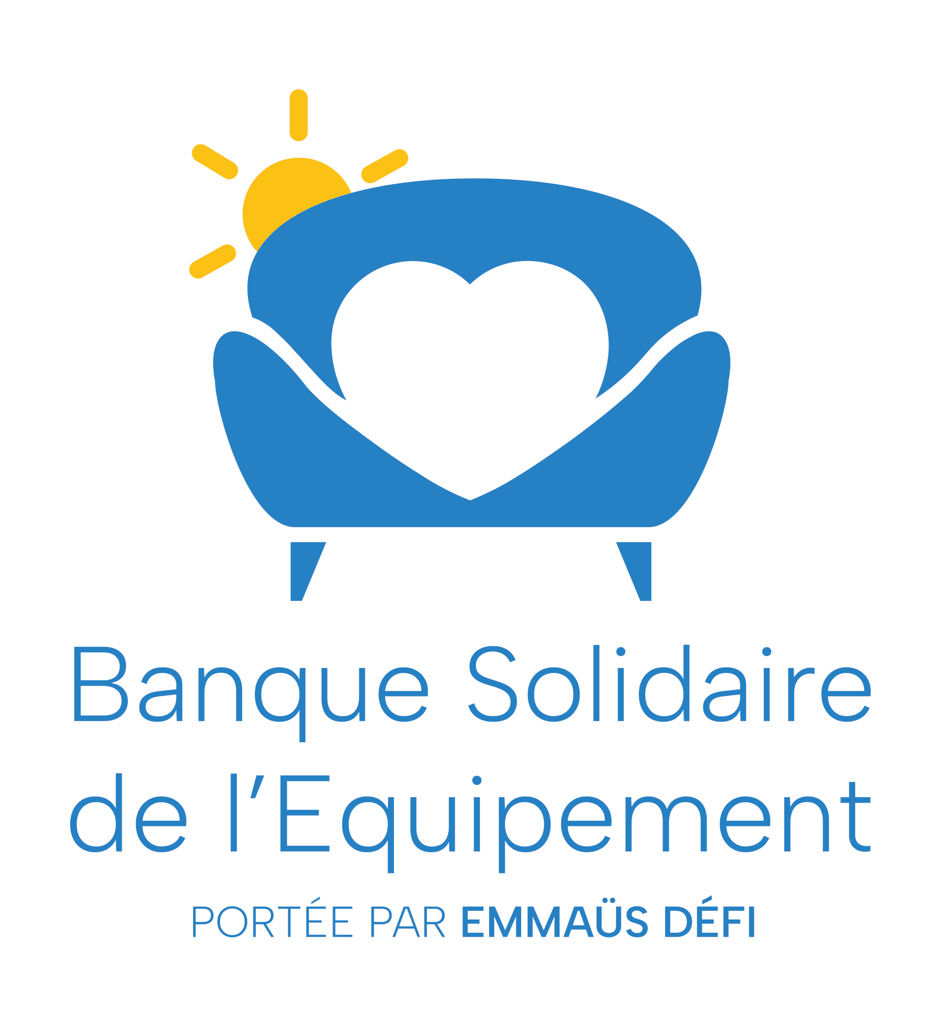 Logo BSE couleur et contour | Emmaüs Défi