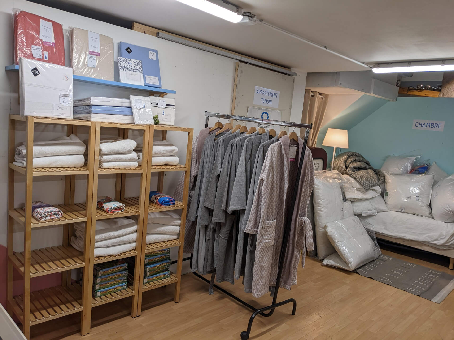 Linge de maison BSE | Emmaüs Défi