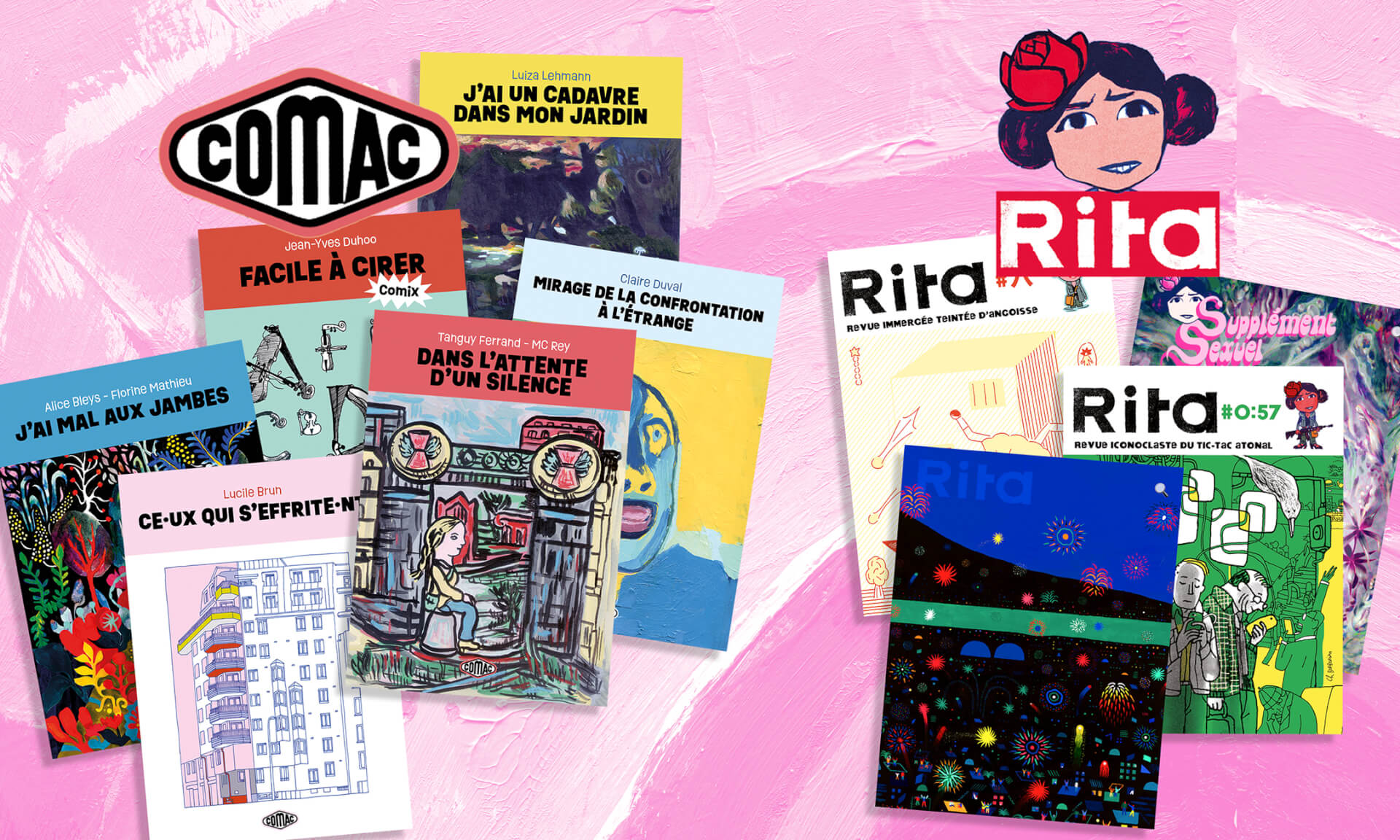 dédicaces - des auteurs·trices des éditions Comac et de la revue collaborative Rita | La Venelle