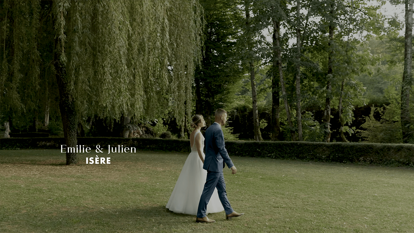 Film de mariage E&J / Domaine de la Chartrognière en Isère, France | Valentin Joyaud