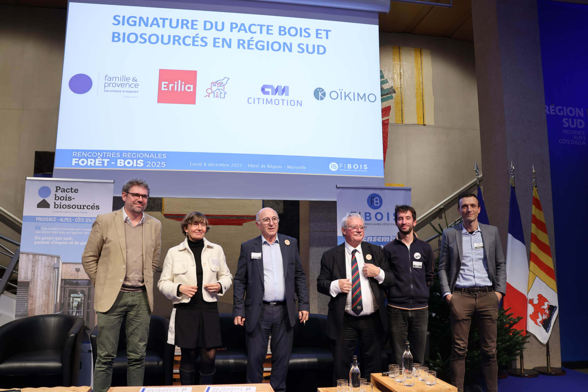 PACTE BOIS ET BIOSOURCÉS EN RÉGION SUD l Les signataires | Fibois Sud