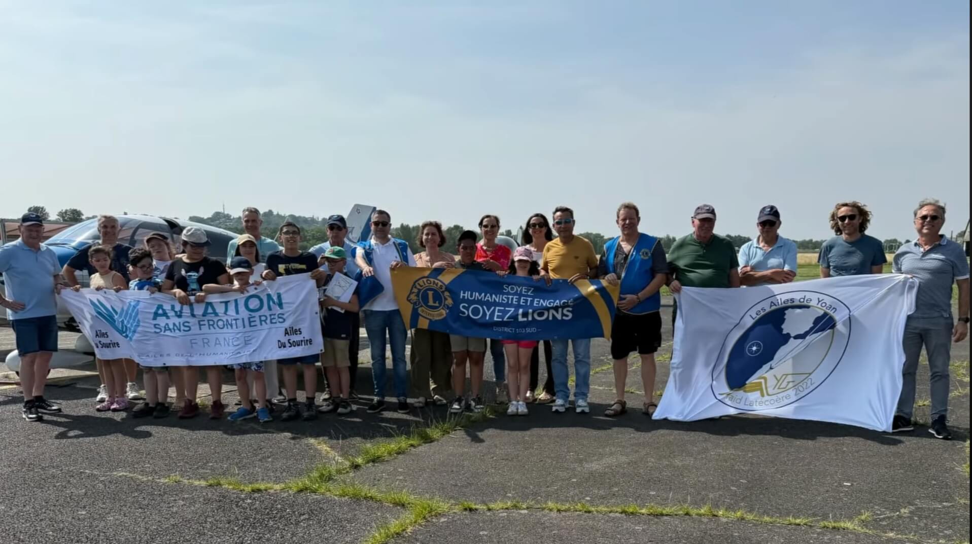 Journée des "Ailes du Sourire" du 04 & 12-06-25, avec les enfants de l'IME Le Pech Blanc de la Croix-Rouge française de Montauban puis les enfants de l'IME Notre Dame de l'Espérance de Lavaur (Tarn)✨🌞 | Les Ailes de Yoan