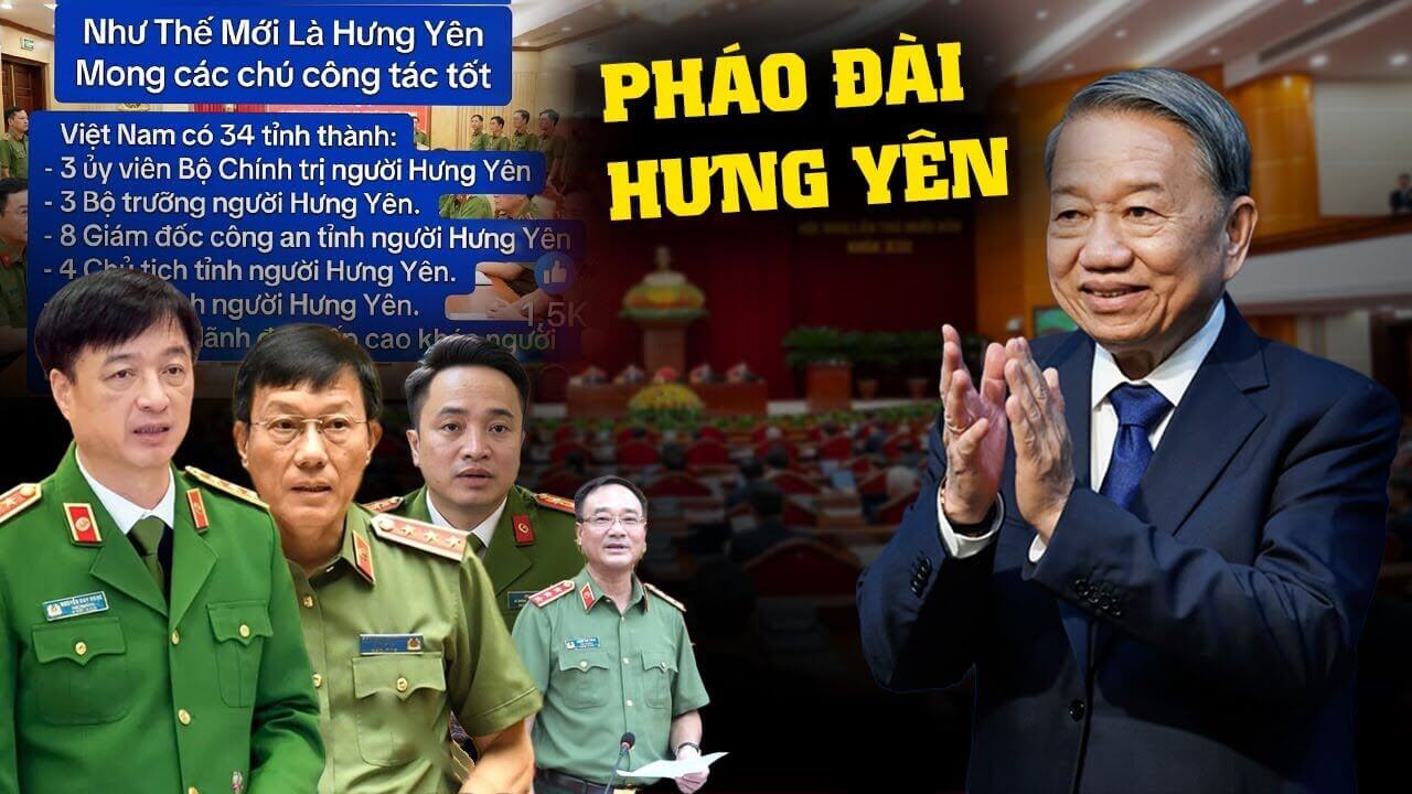 Vì sao tấm hình Hưng Yên hóa bộ máy quyền lực đang làm dậy sóng trước Đại hội 14?