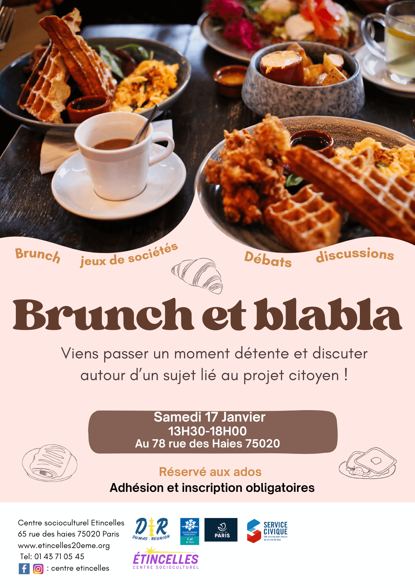 Brunch et blabla | Etincelles