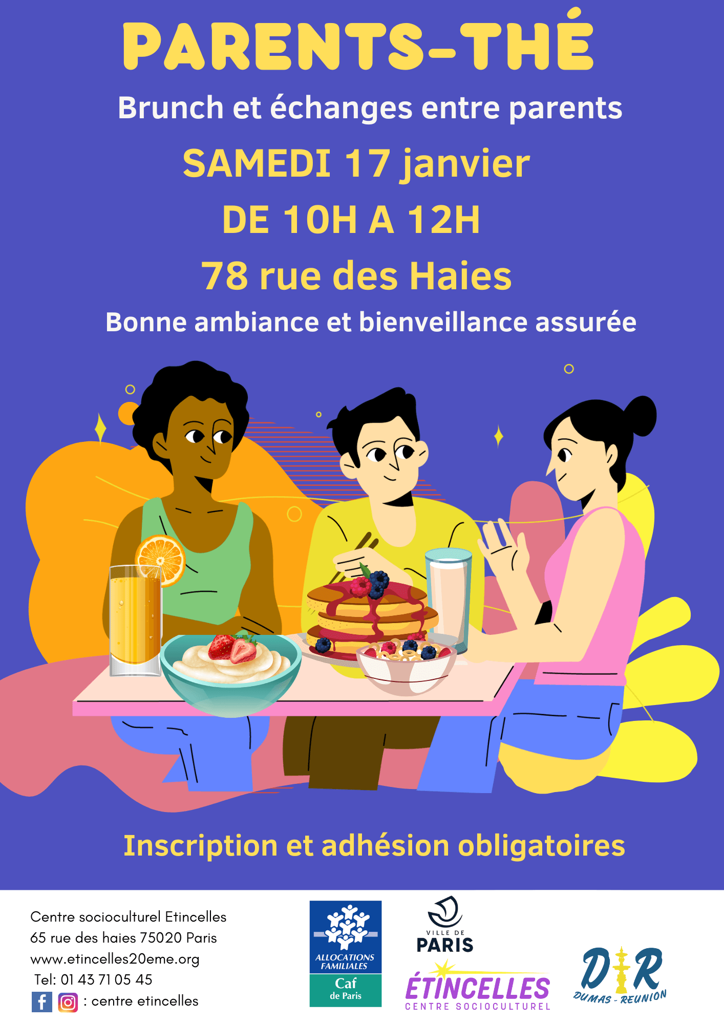 Parents-Thé | Etincelles