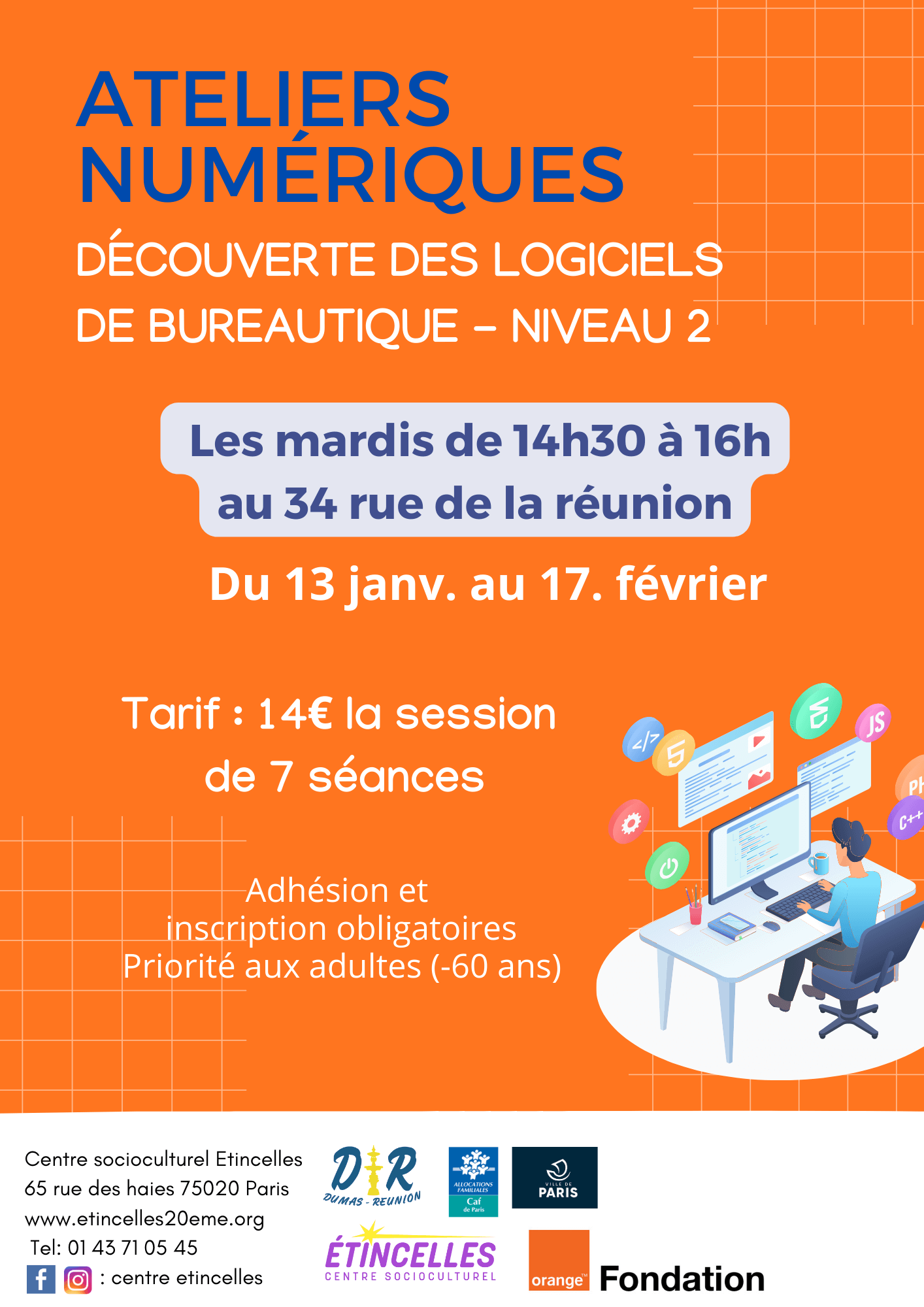 Ateliers numériques | Etincelles