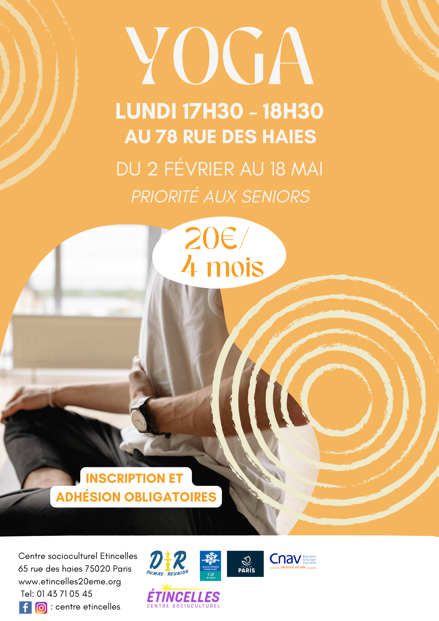 Atelier yoga | Etincelles