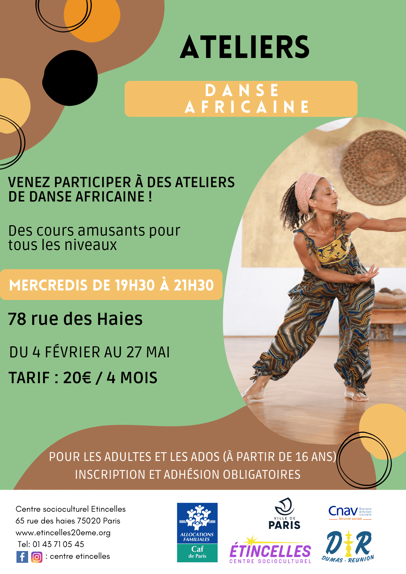 Danse africaine | Etincelles