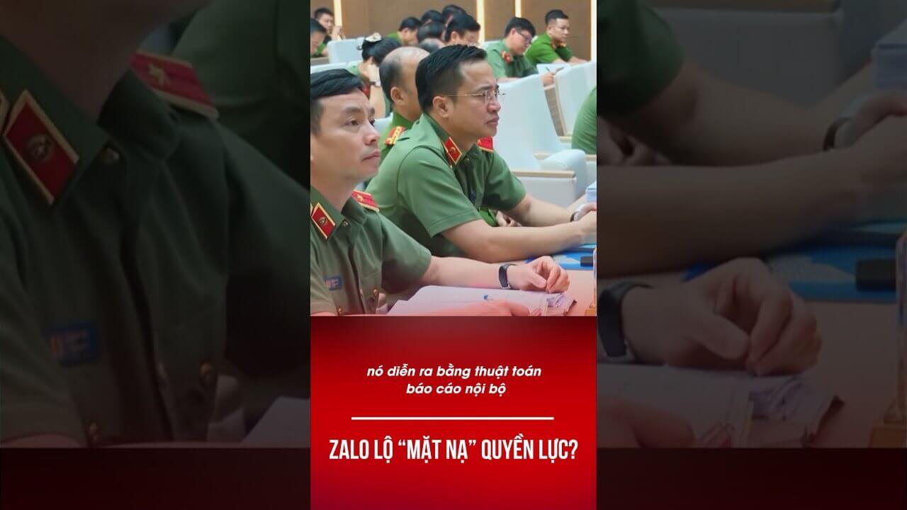 ZALO LỘ “MẶT NẠ” QUYỀN LỰC?