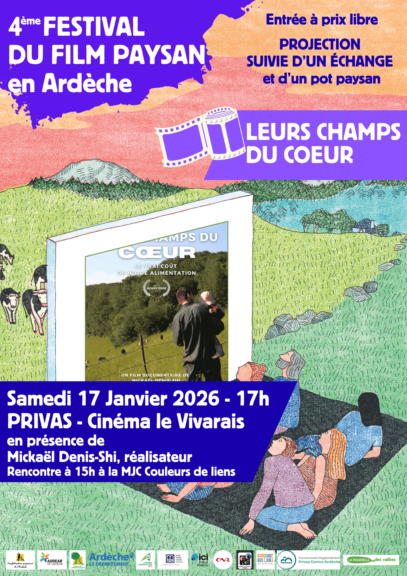 Rencontre avec le réalisateur de "Leurs Champs du cœur" | Couleurs des Liens