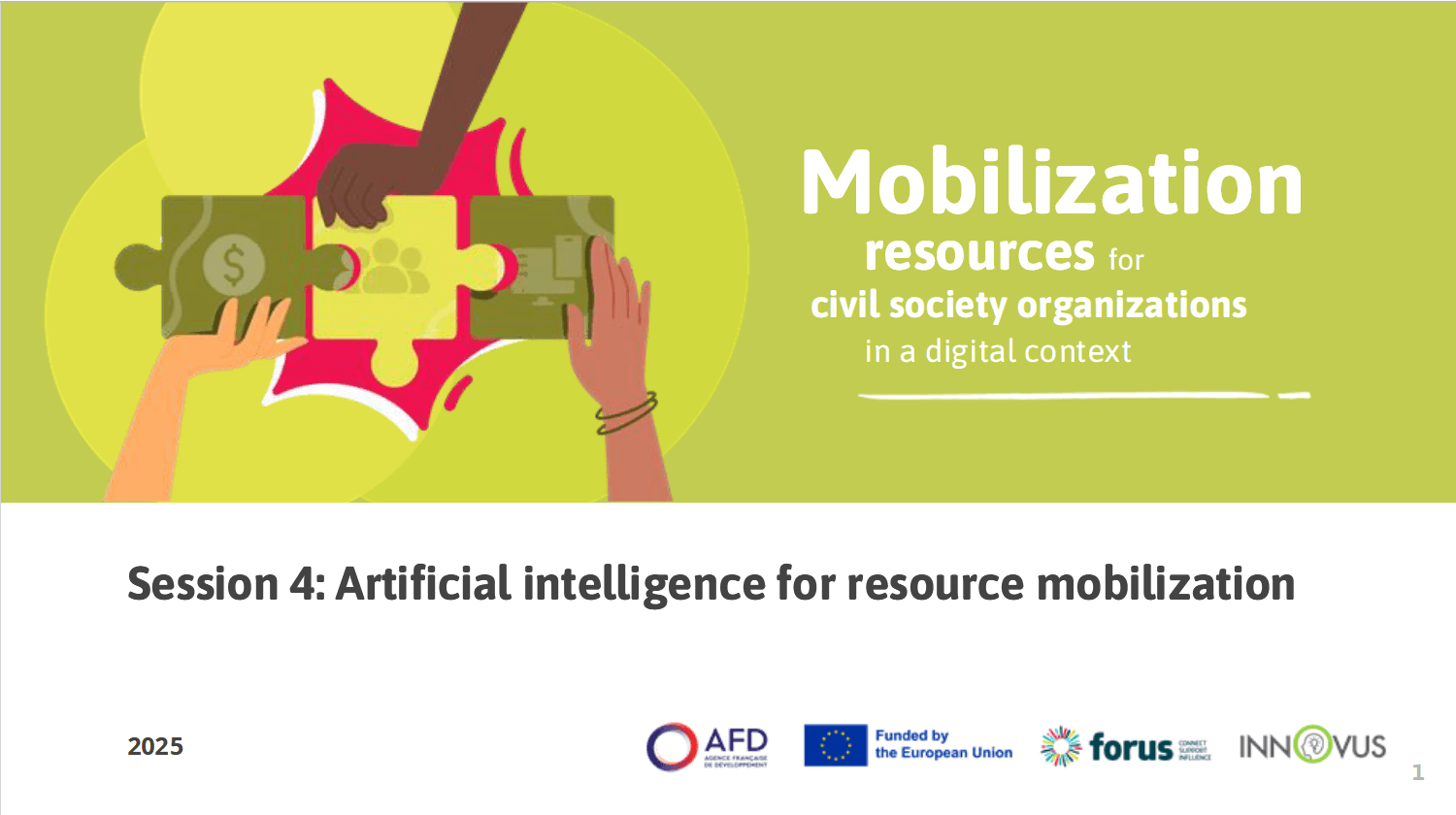 M3_S4 - Artificial intelligence for resource mobilization | Forus