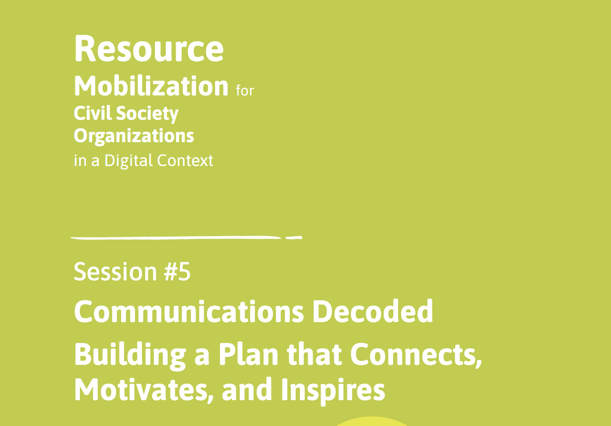 M3 _S5 - Communications Decoded Building a Plan that Connects, Motivates, and Inspires - Facilitator's Guide | Forus