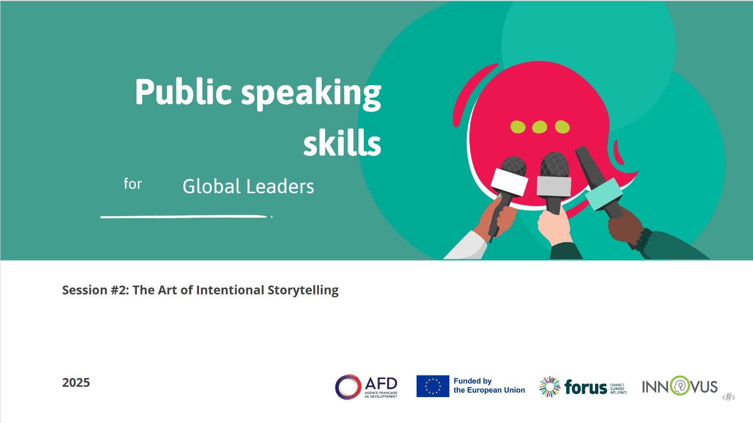 M4_S3_Public Speaking_Stage presence in global forums_Facilitator's Guide | Forus