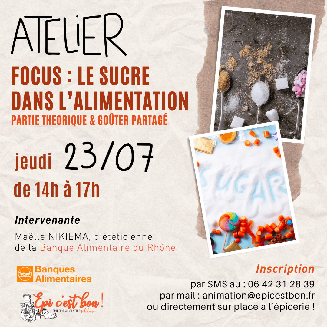Ateliers BA : le sucre dans son alimentation, goûter partagé | Epi c'est bon