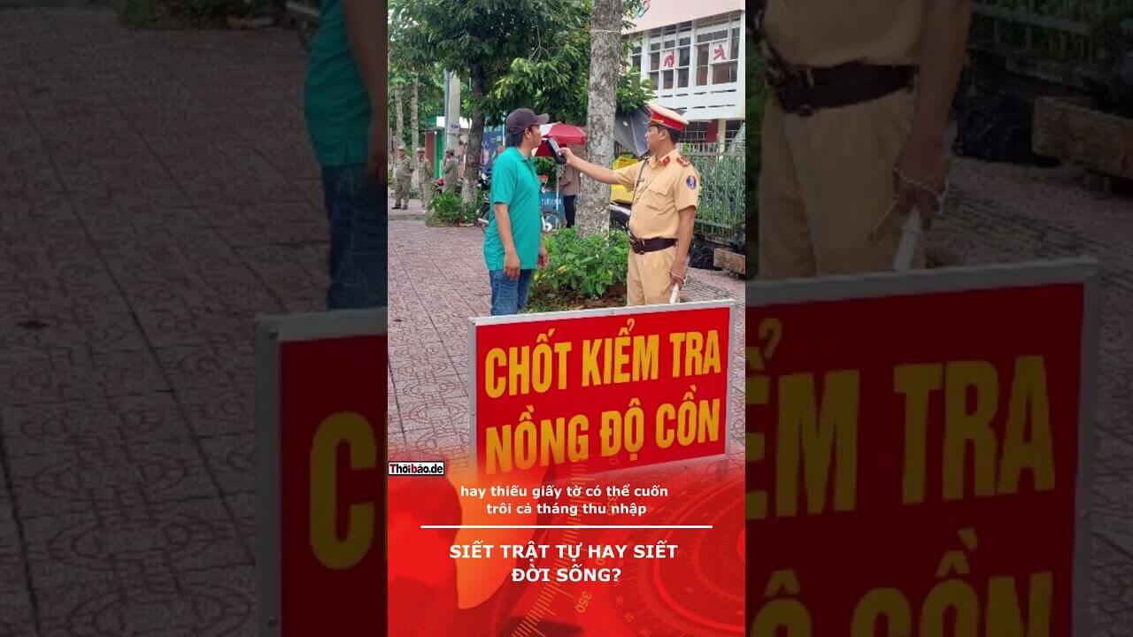 SIẾT TRẬT TỰ HAY SIẾT ĐỜI SỐNG?