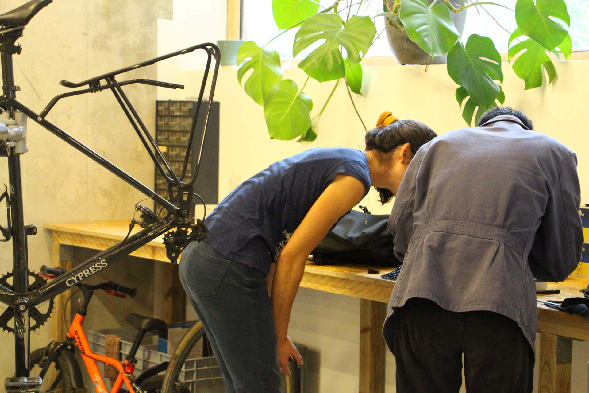 Atelier de co-réparation vélo en mixité choisie de genre | La Venelle