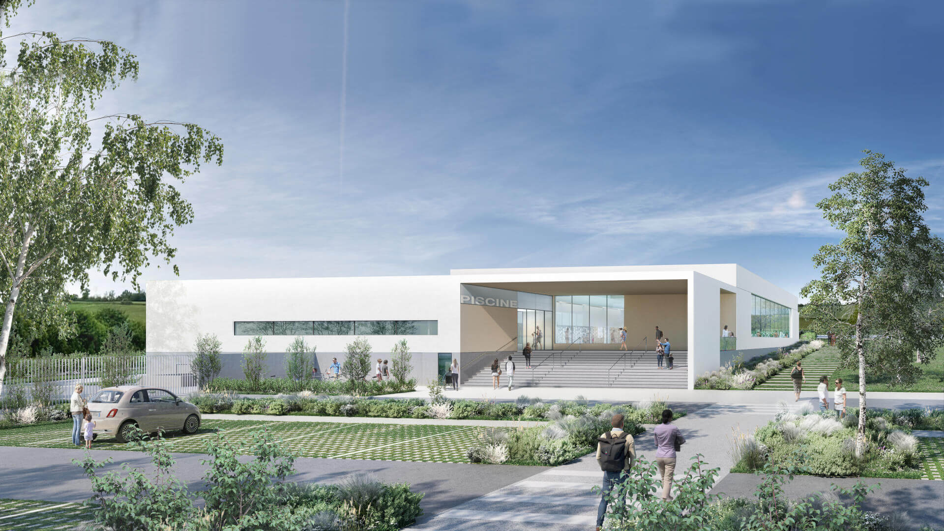 Piscine - Gannat 03 | BVL Architecture