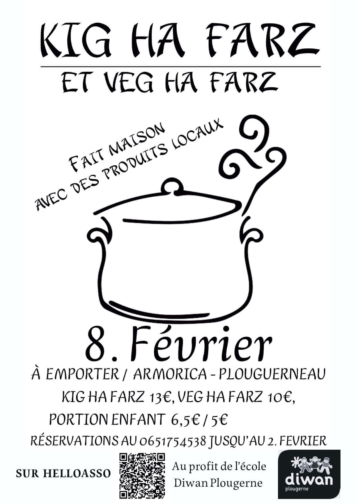 Kig ha Farz | Skoazell Diwan Plougerne