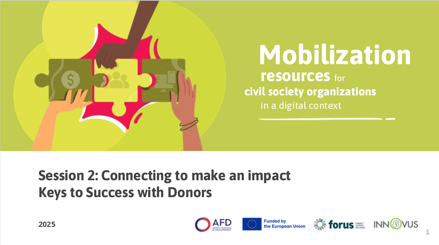M3_S2 Connecting to make an impact: Keys to Success with Donors | Forus