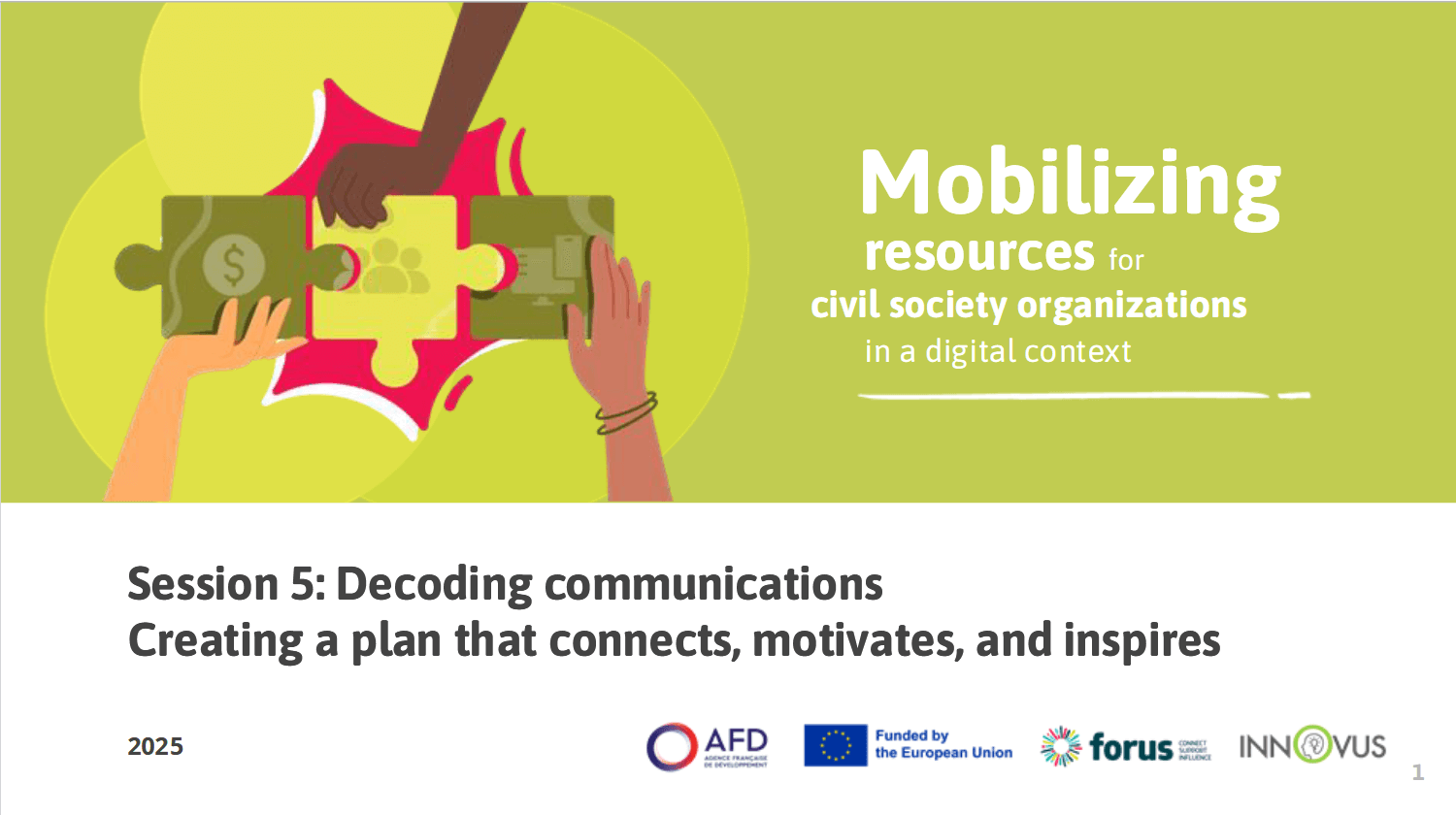 M3 _S5 - Decoding communications Creating a plan that connects, motivates, and inspires | Forus