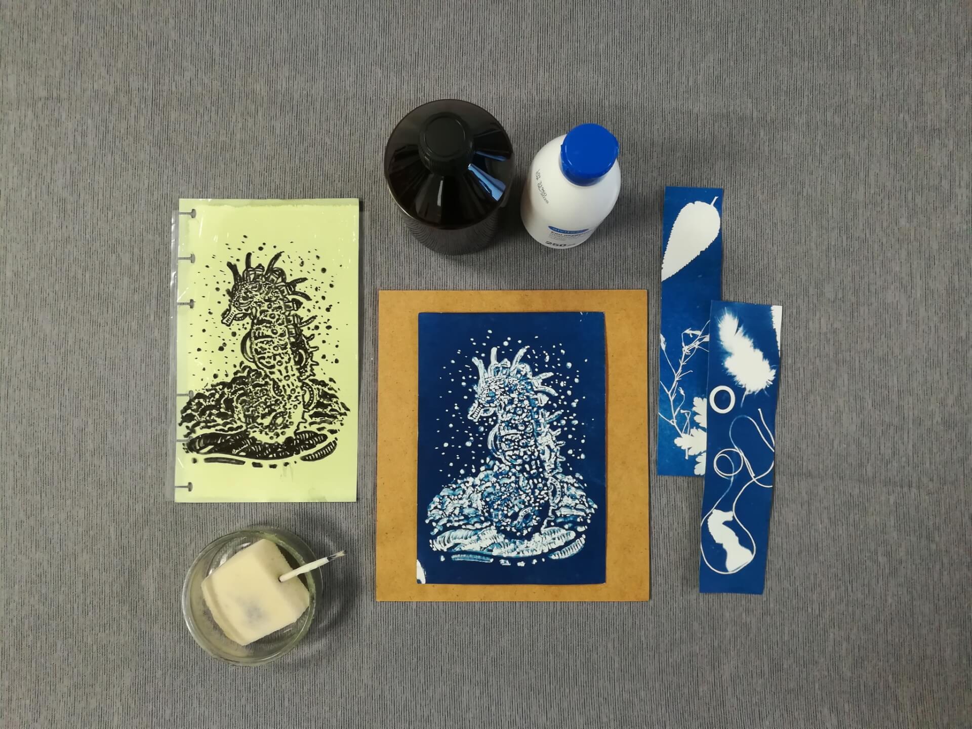 ATELIER / Cyanotype / 5€ | La Venelle
