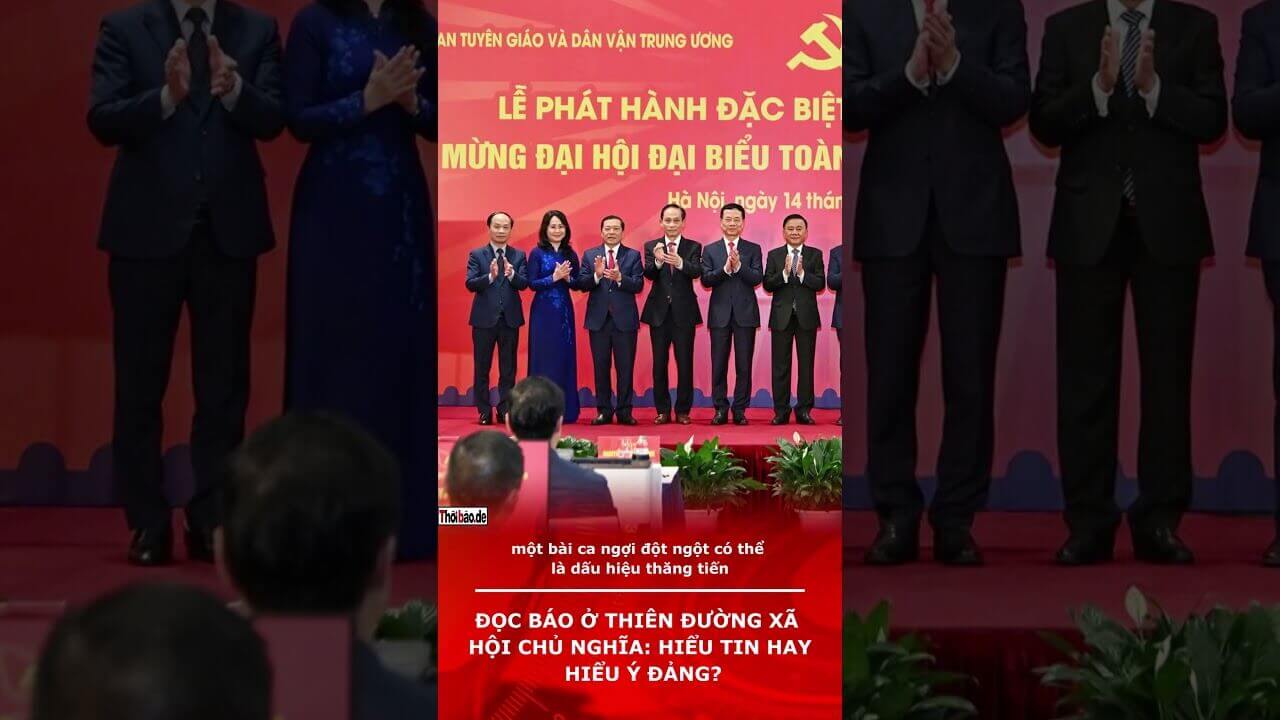 ĐỌC BÁO Ở THIÊN ĐƯỜNG XÃ HỘI CHỦ NGHĨA: HIỂU TIN HAY HIỂU Ý ĐẢNG?